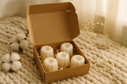 Fondants parfumés Poudre de riz-Étoffe délicate - Neige et Coton