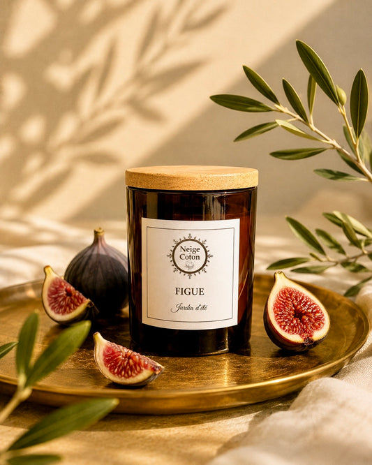 Bougie parfumée Figue-Jardin d'Été
