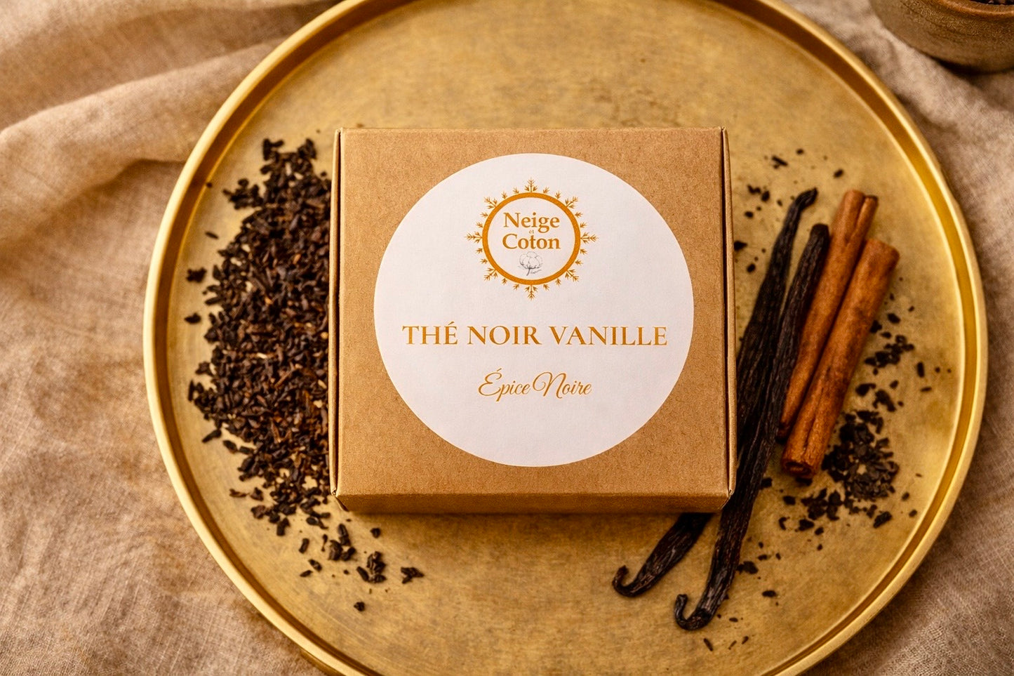 Fondants Parfumés Thé Noir Vanille-Épice Noire