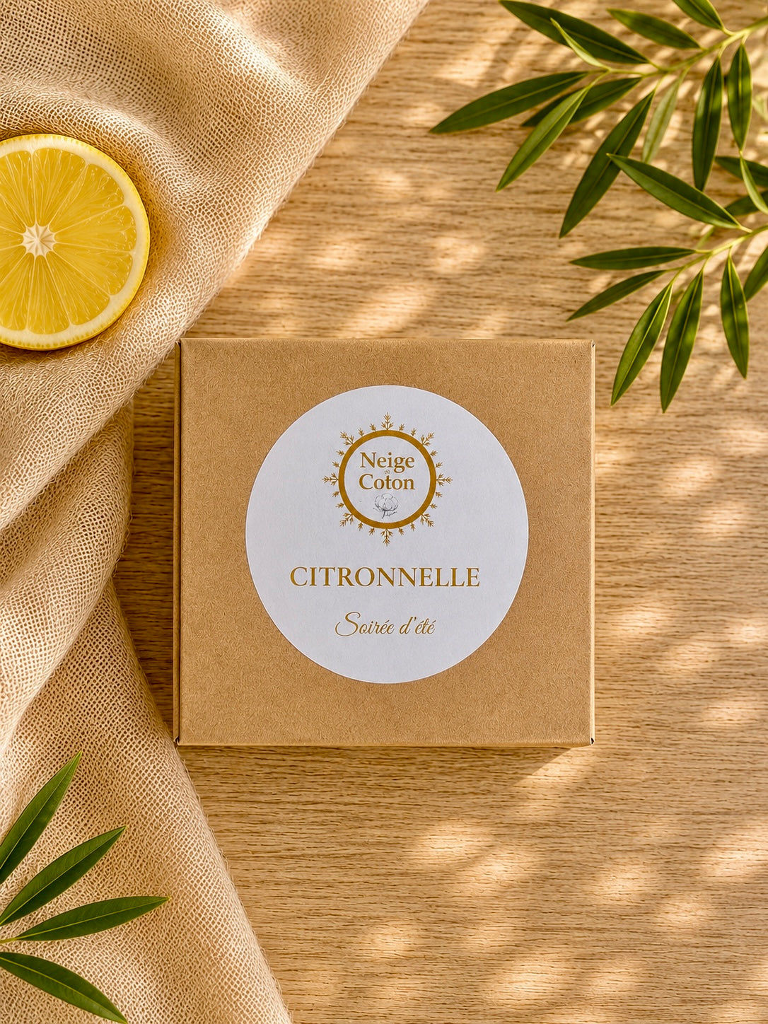 Fondants Parfumés Citronnelle-Soirée d'Été