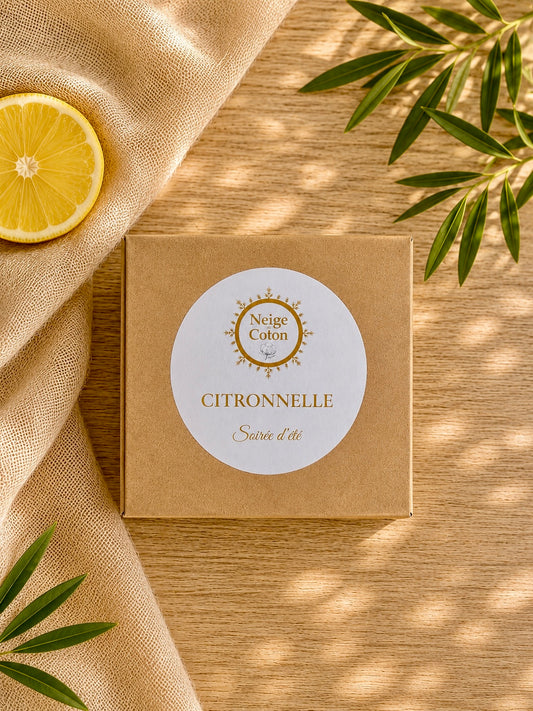 Fondants Parfumés Citronnelle-Soirée d'Été