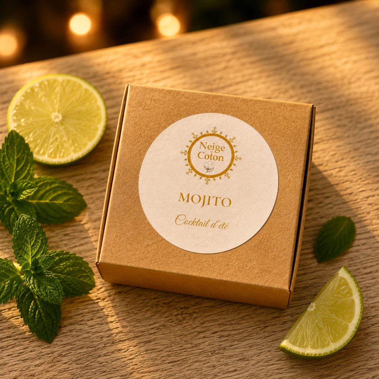 Fondants Parfumés Mojito-Cocktail d'Été