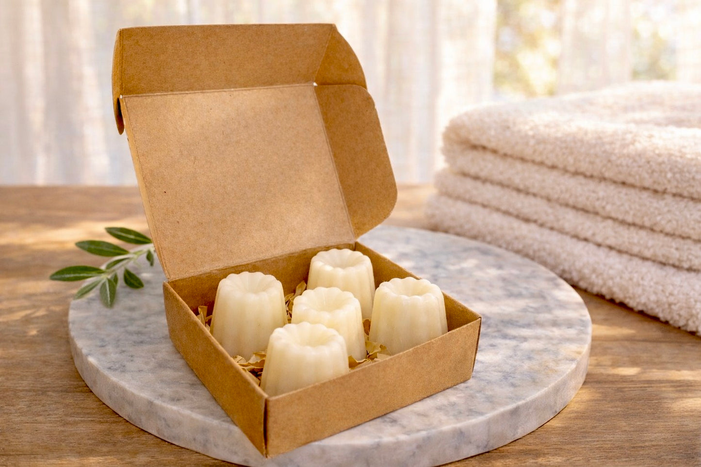 Fondants Parfumés Linge Propre-Éclat de Blanc
