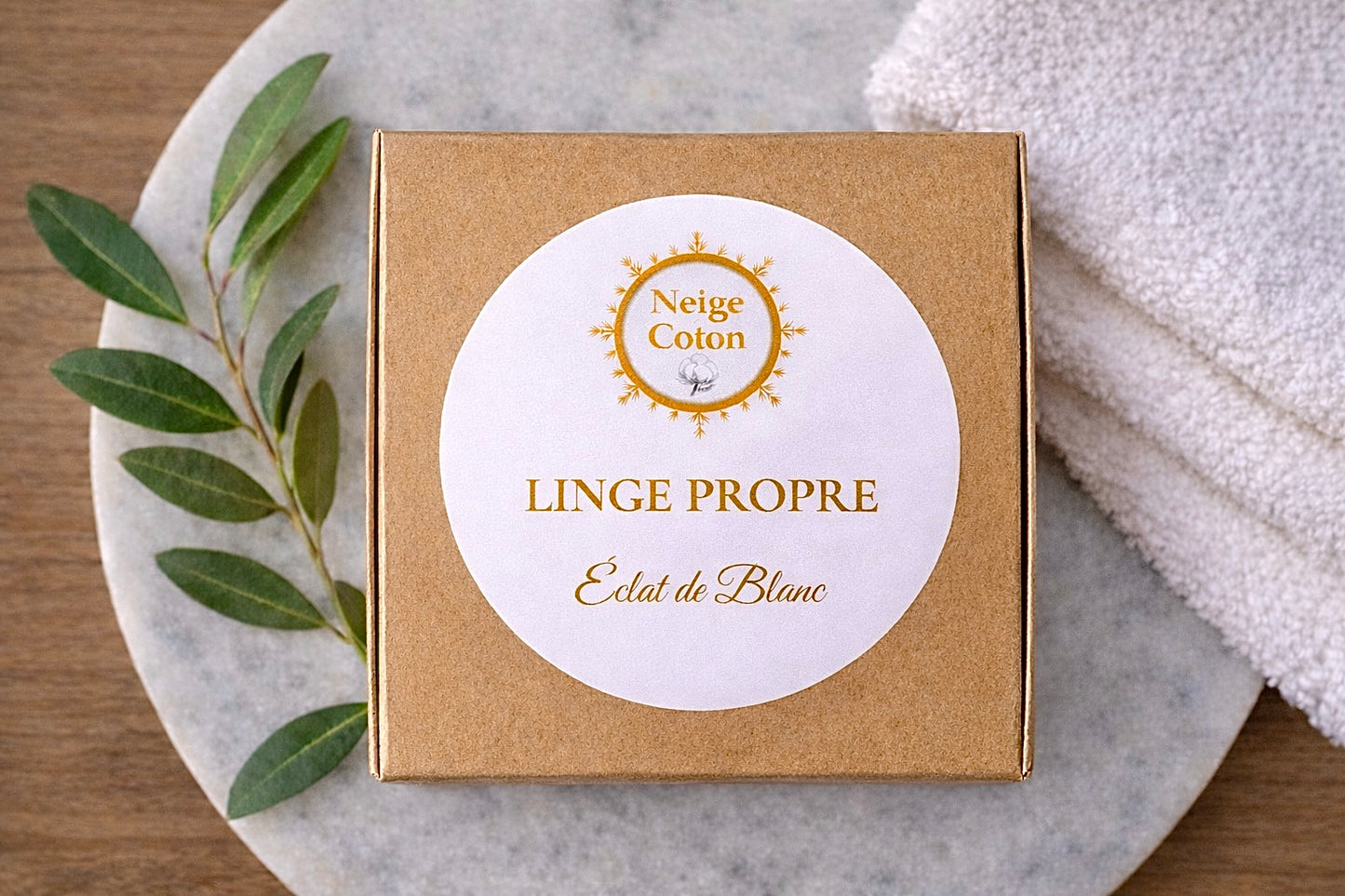 Fondants Parfumés Linge Propre-Éclat de Blanc