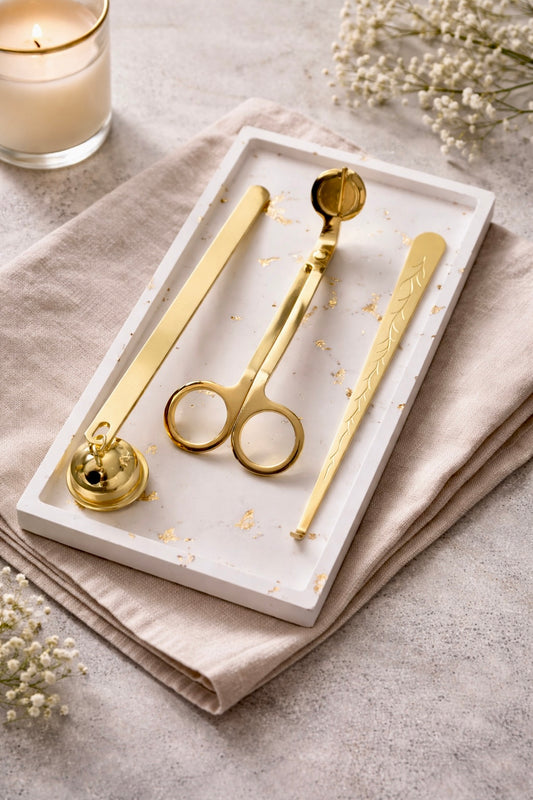 Ensemble d’accessoires pour Bougies (sans plateau)