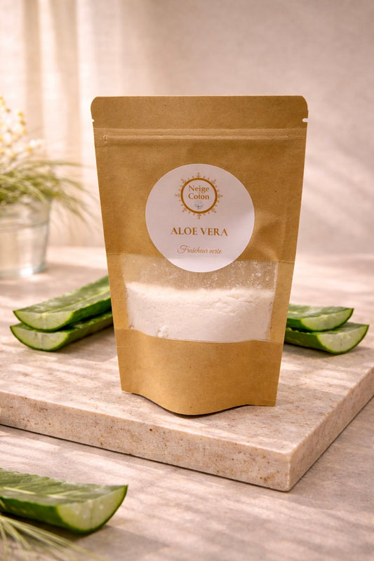 Poudre parfumée Aloe Vera - Fraîcheur verte