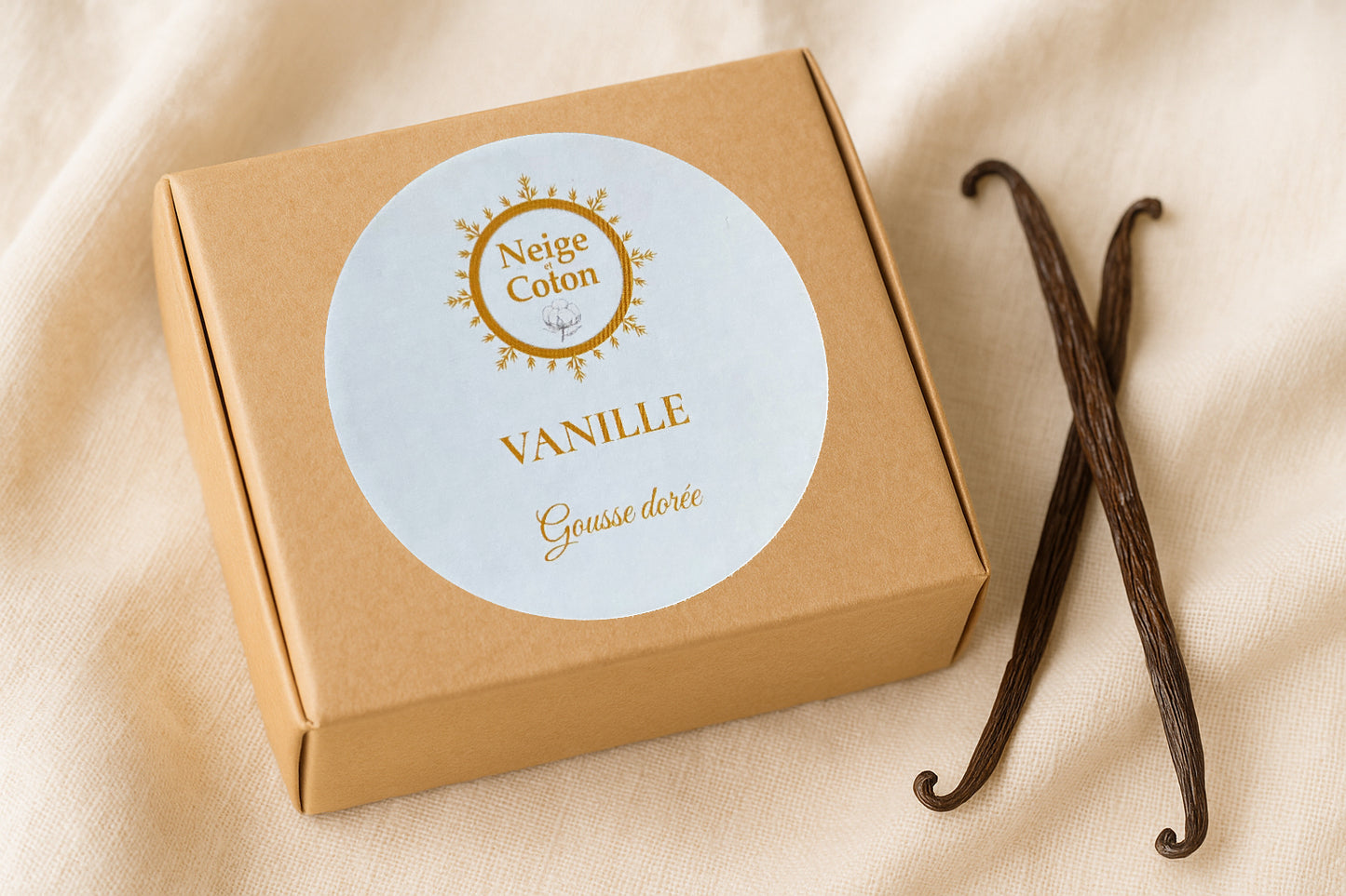 Fondants Parfumés Vanille-Gousse Dorée
